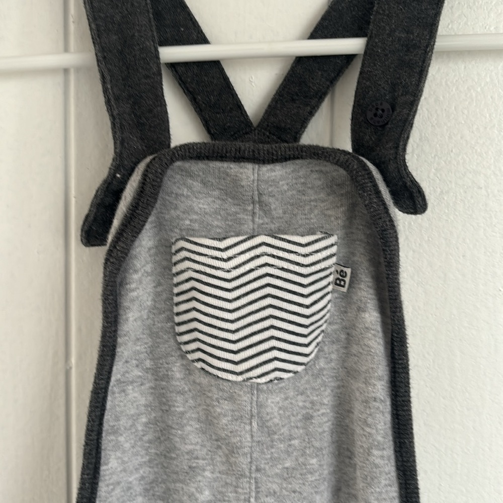 Bebe by minihaha baby short overalls onesie